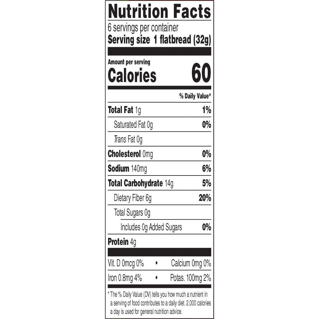 slide 4 of 4, Flatout Flavor!T Flatbread - Southwest Chipotle, 6.8 oz