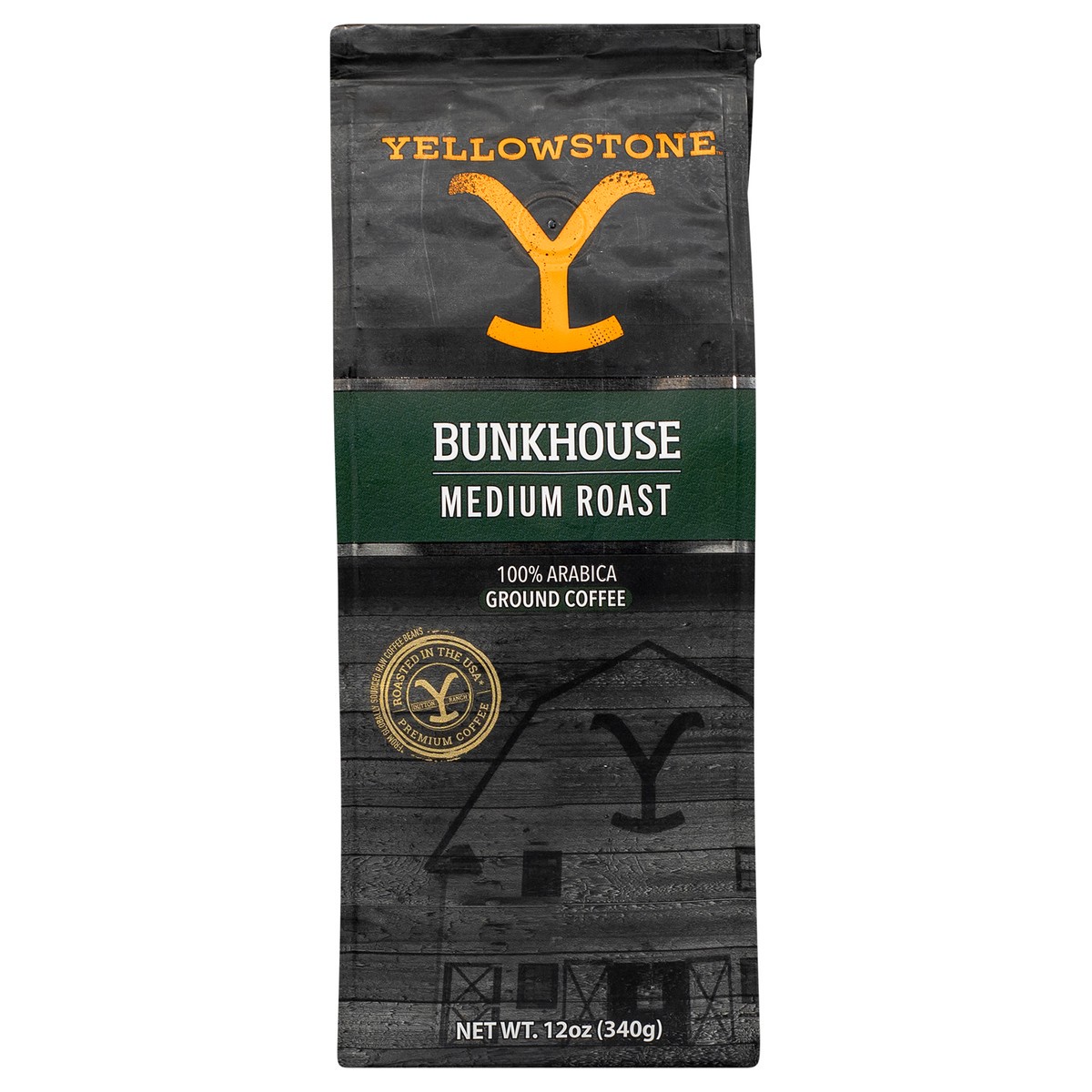 slide 1 of 5, YELLOWSTONE Bunk House Medium Roast, 12 oz