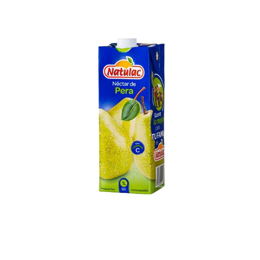 slide 1 of 1, Natulac, Pear Nectar Juice, 33.8 Oz, 33.8 oz