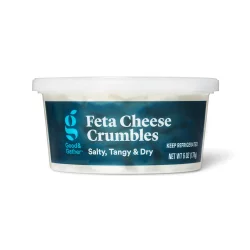 Feta Cheese Crumbles - 6oz - Good & Gather