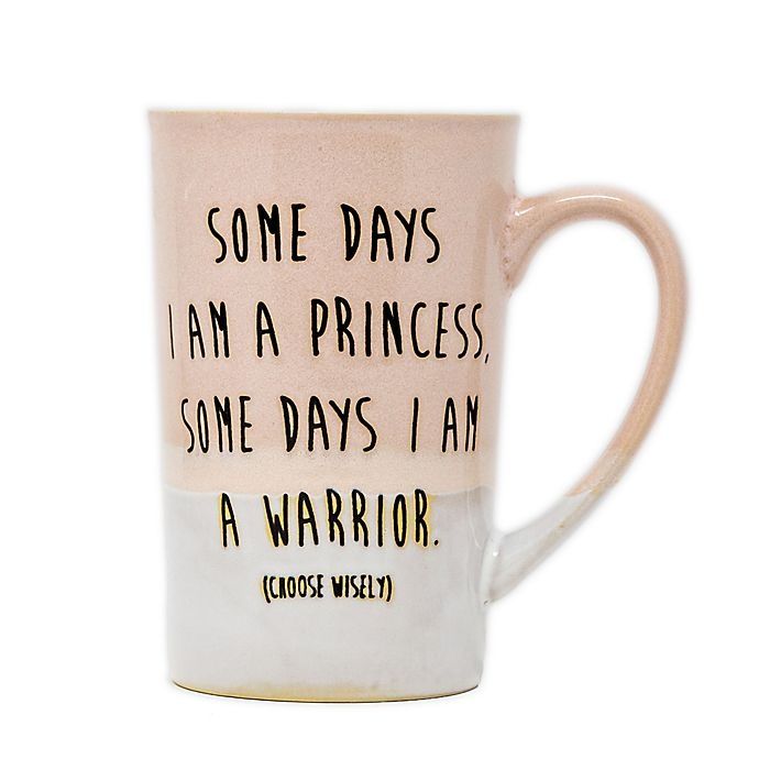 slide 1 of 1, Boston Warehouse Trading Co. Princess Warrior Coffee Mug, 17 oz