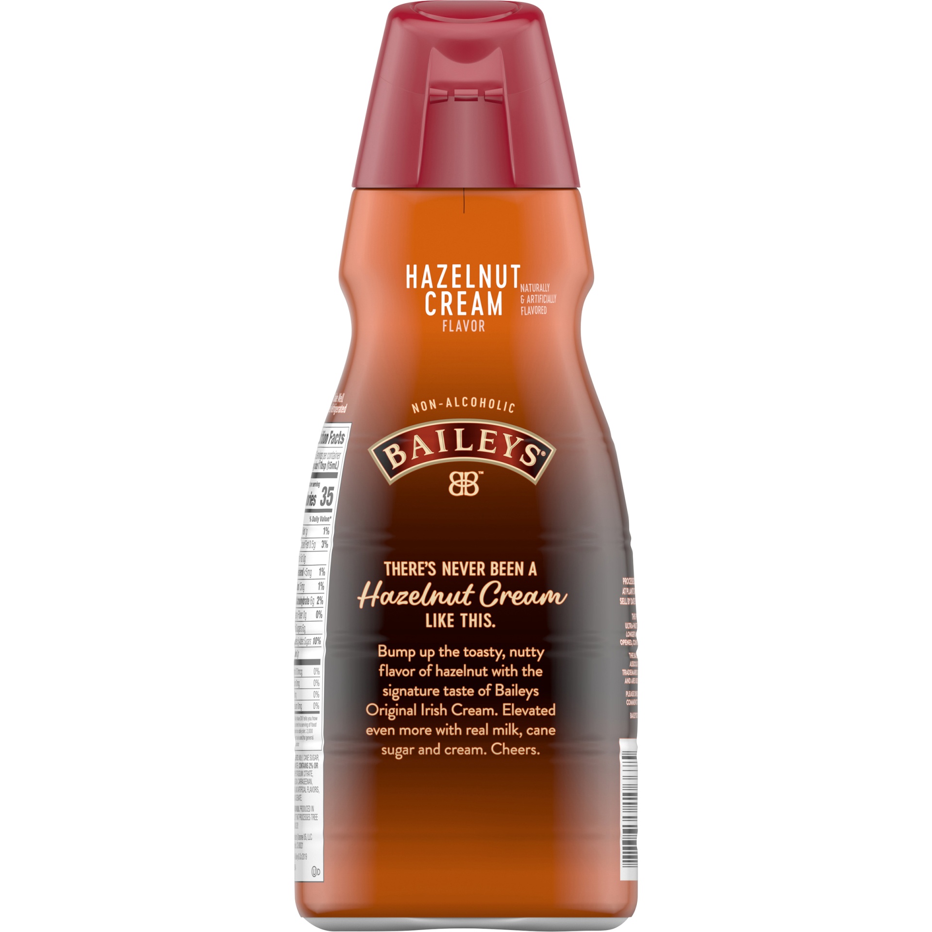 slide 6 of 8, Bailey's Hazelnut Cream Non-Alcoholic Coffee Creamer, 32 fl oz