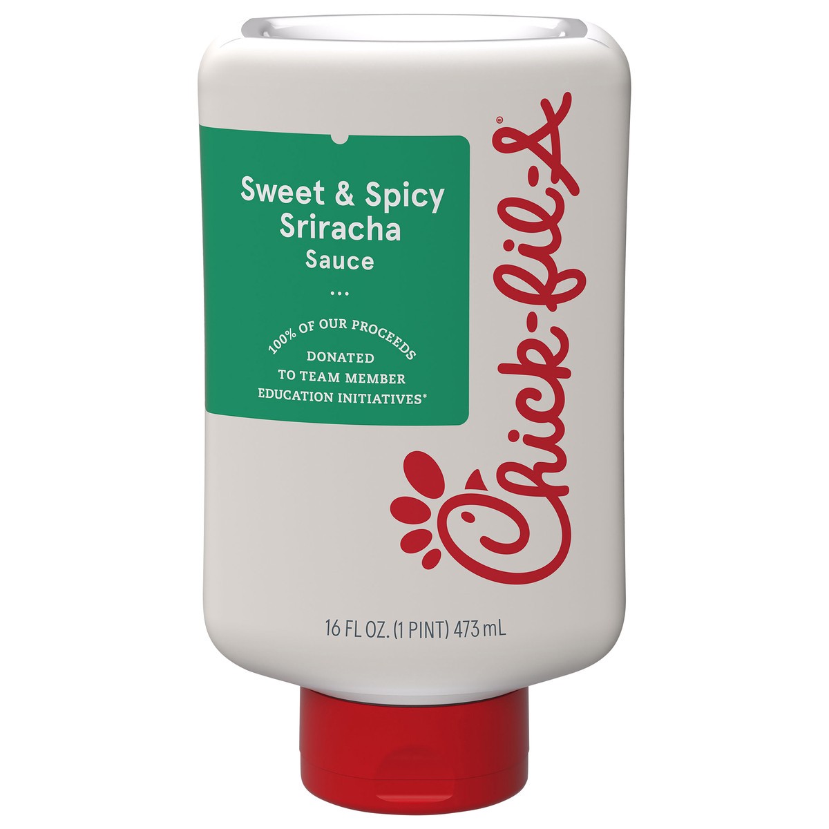 slide 1 of 3, Chick-fil-A Sweet & Spicy Sriracha Sauce 16 fl oz, 16 oz