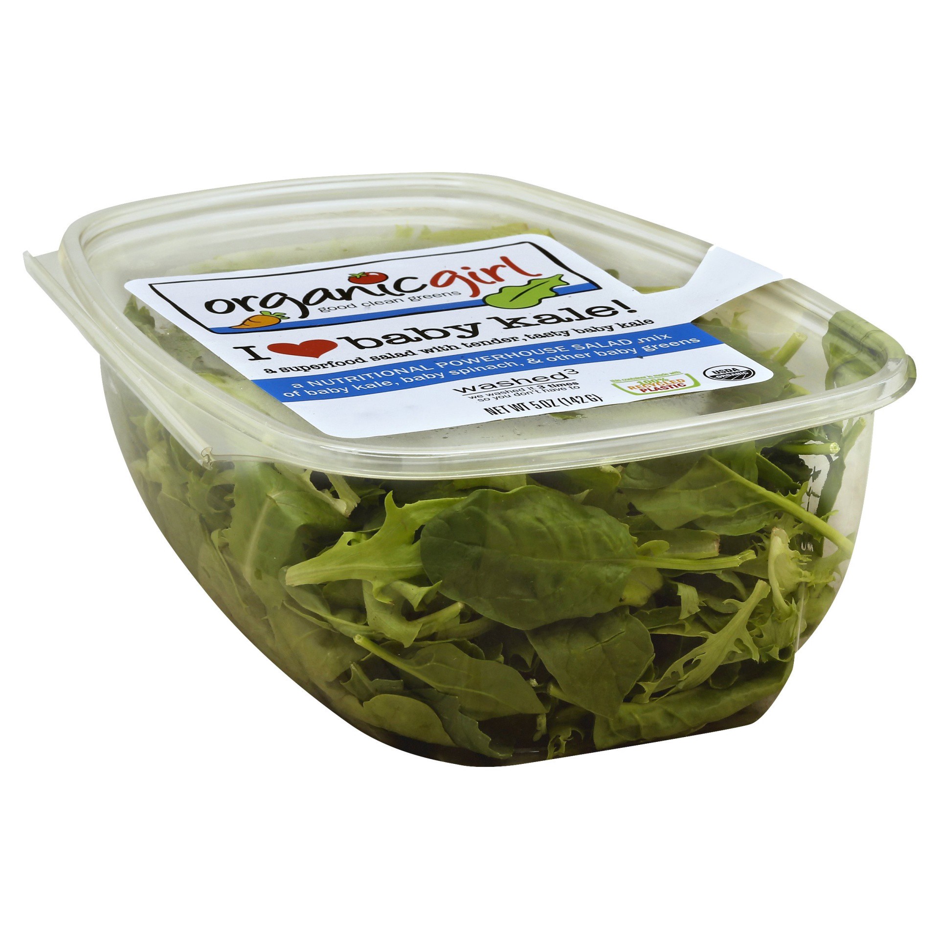 slide 1 of 4, Organic Girl Salad Mix 5 oz, 5 oz