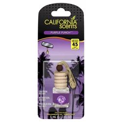 California Scents Purple Punch Hanging Vile Auto Air Freshener