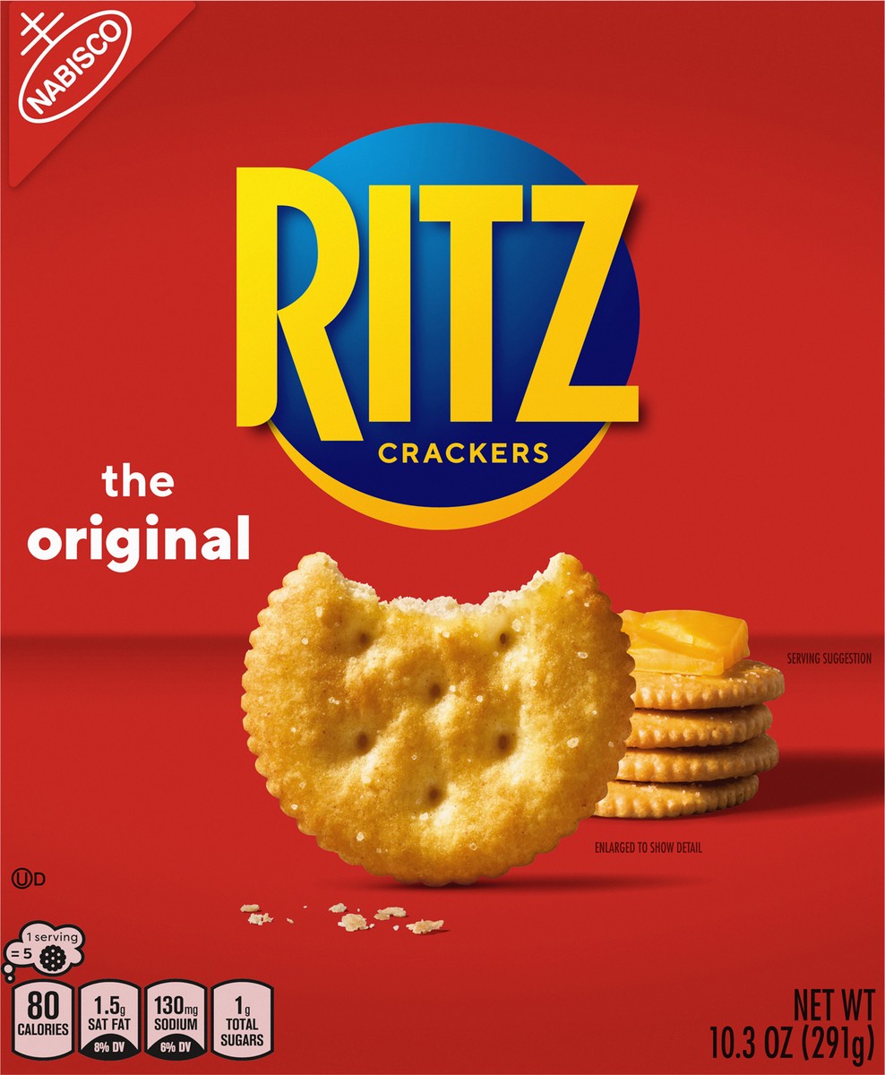 slide 3 of 9, RITZ Original Crackers, 10.3 oz, 10.3 oz