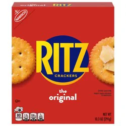 RITZ Original Crackers, Snacks for Kids and Adults, Lunch Snacks, 10.3 oz