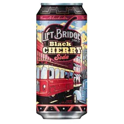 Lift Bridge Black Cherry Soda - 16 oz