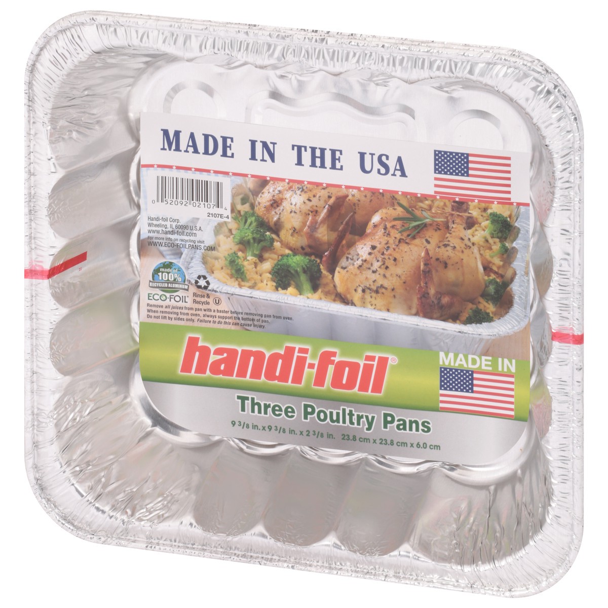 slide 5 of 9, Handi-foil Poultry Pans 3 ea, 3 ct