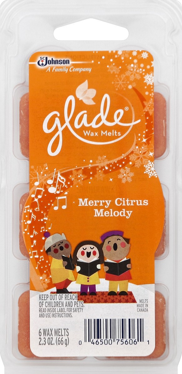 slide 1 of 2, Glade Wax Melts 6 ea, 6 ct