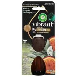 Air Wick Vibrant Essential Mist White Sage & Mahogany Fragrance Mist Refill 0.67 fl oz