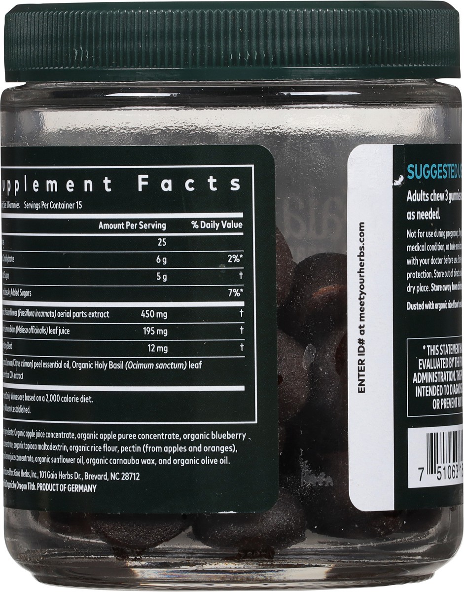 slide 6 of 9, Gaia Herbs Relax Gummies, 45 ct