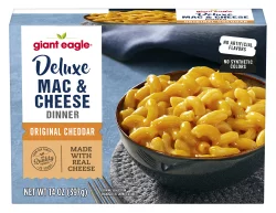 Giant Eagle Deluxe Mac & Cheese Dinner, Original Cheddar