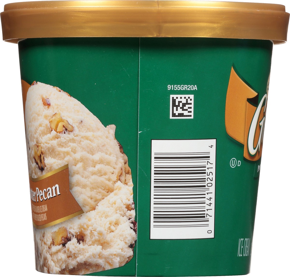 slide 3 of 10, Green's Butter Pecan Premium Ice Cream, 1.5 Quarts, 1.5 qt