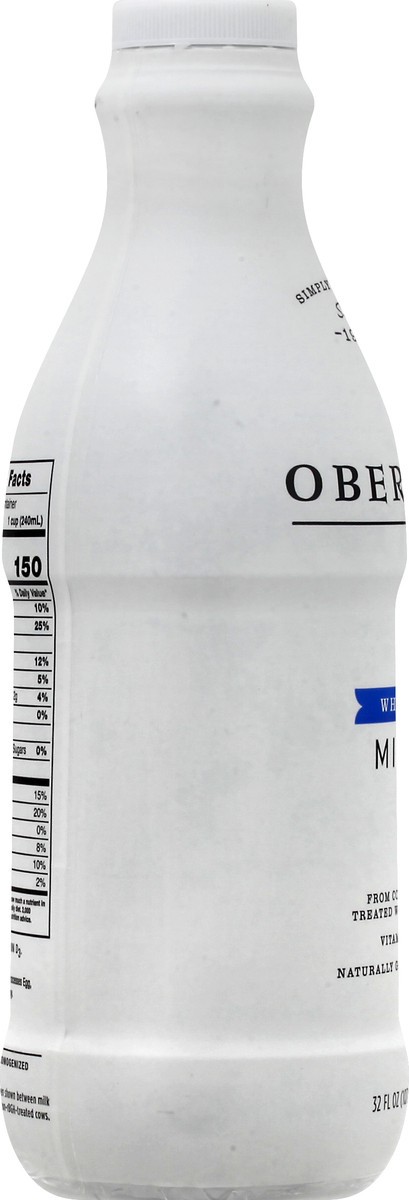 slide 9 of 13, Oberweis Whole Milk 32 oz, 32 oz