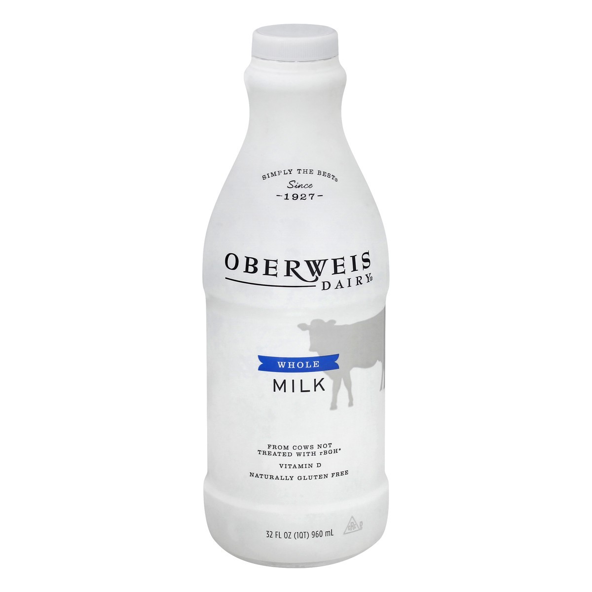 slide 1 of 13, Oberweis Whole Milk 32 oz, 32 oz