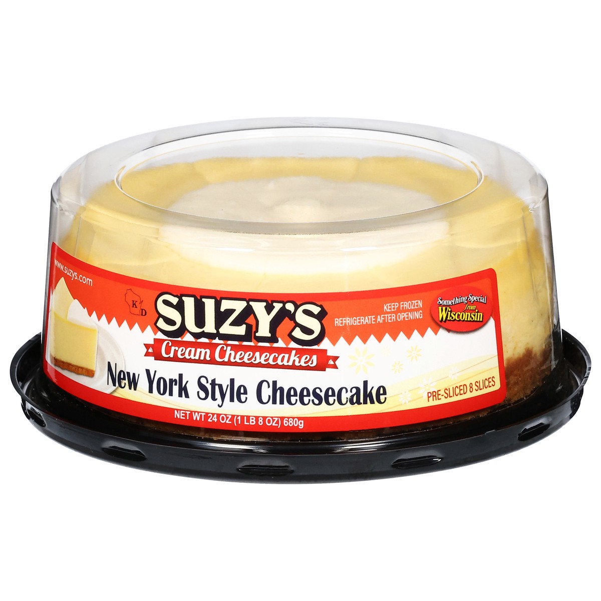 slide 12 of 13, Suzy's New York Style Cheesecake 24 oz, 24 oz