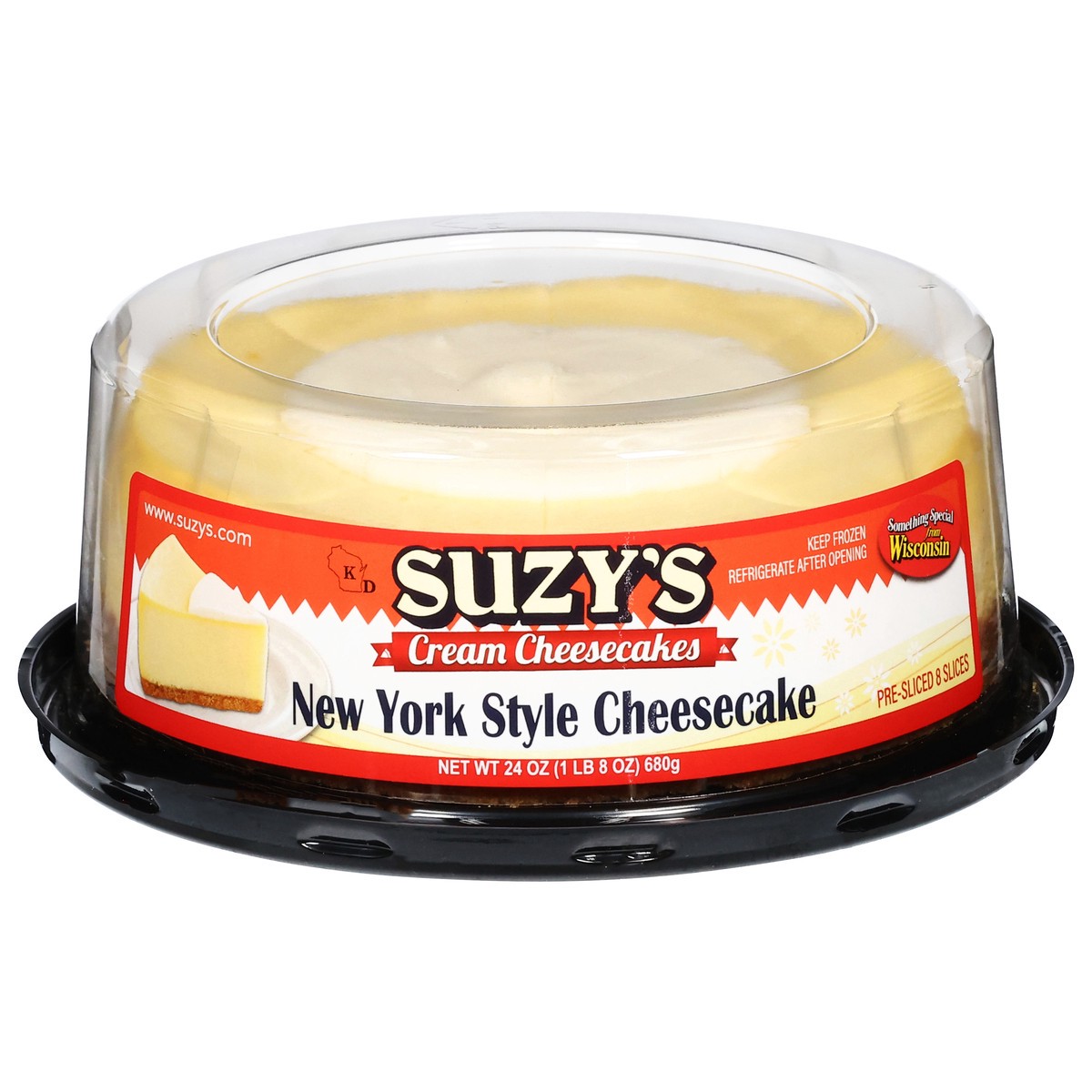slide 10 of 13, Suzy's New York Style Cheesecake 24 oz, 24 oz