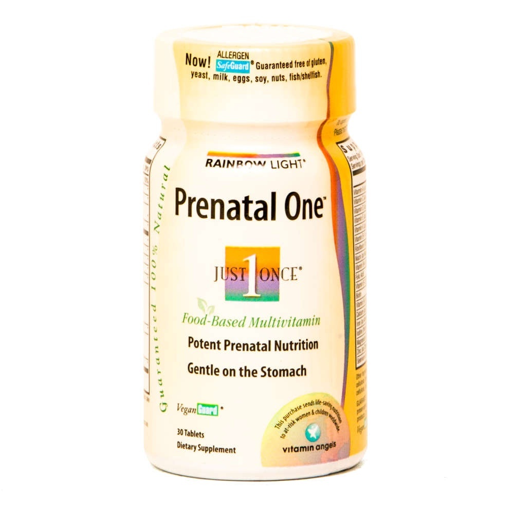 slide 1 of 1, Rainbow Light Prenatal One Just Once Prenatal Vitamin, 30 ct