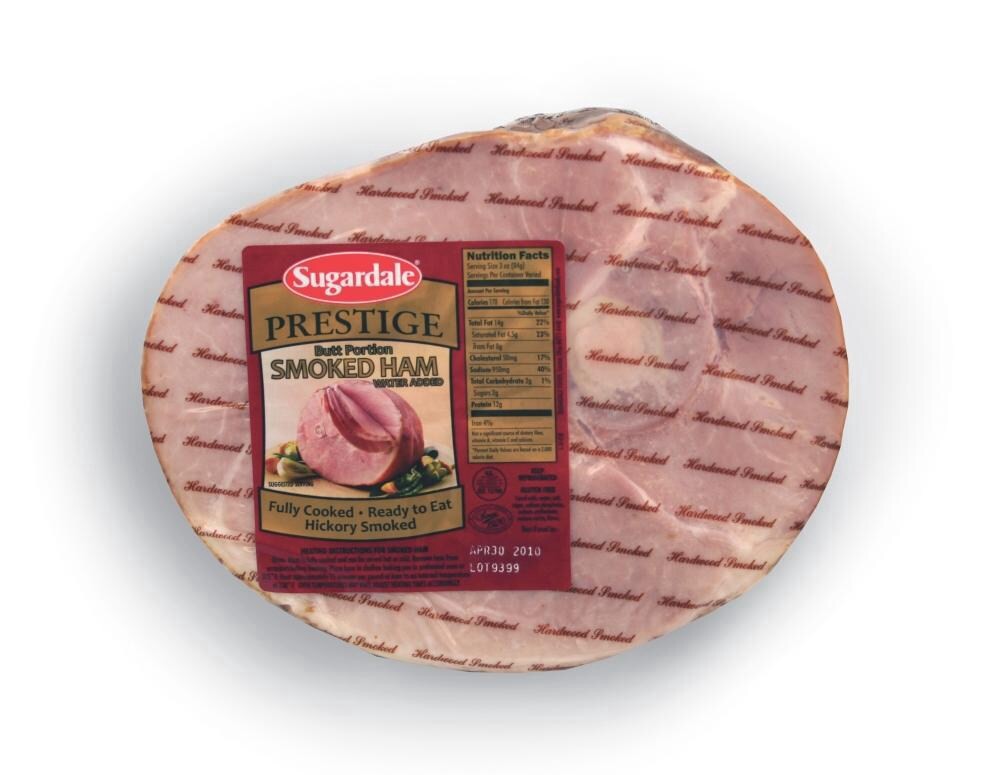 slide 1 of 1, Sugardale Ham Butt Portion, per lb