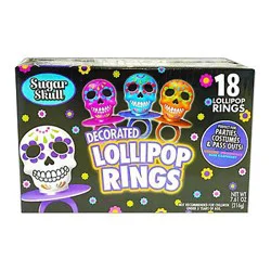 Deco Ring Pop Sugar Skull