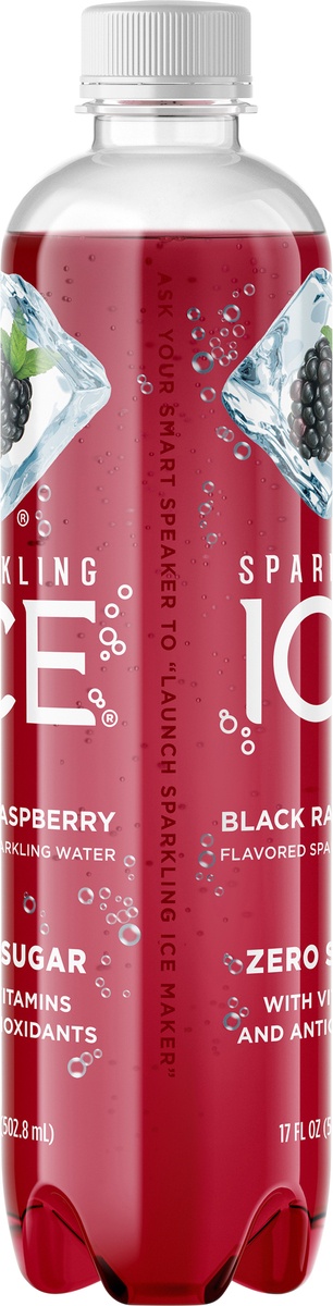 slide 5 of 9, Sparkling ICE Black Raspberry Water, 17 fl oz