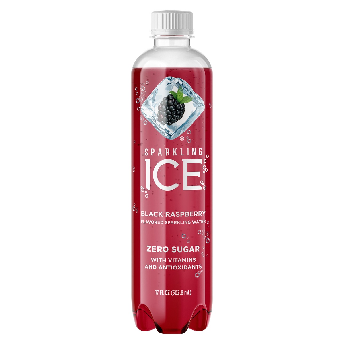 slide 9 of 9, Sparkling ICE Black Raspberry Water, 17 fl oz
