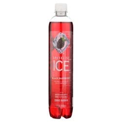 Sparkling ICE Black Raspberry, 17 Fl Oz Bottle