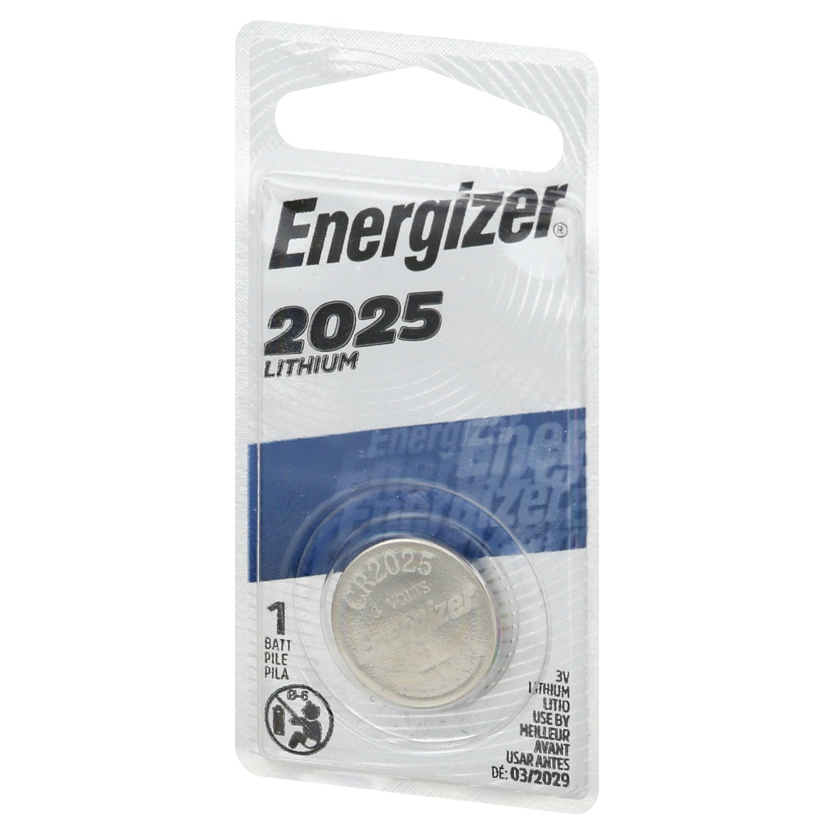 slide 3 of 9, Energizer 2025 Coin Lithium Batteries, 1 ct