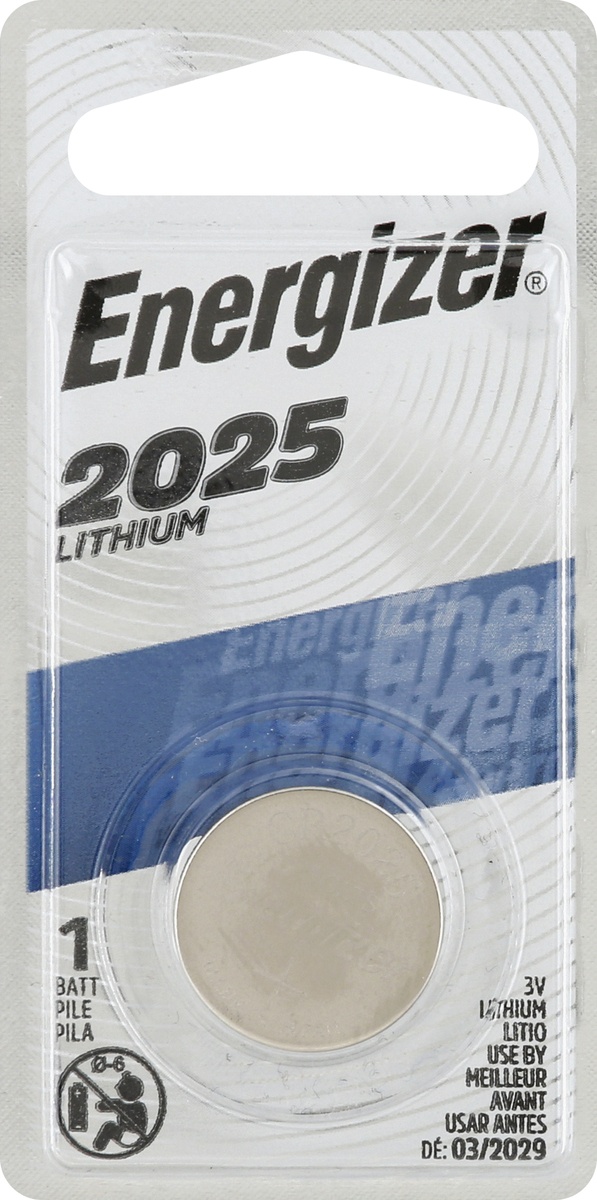 slide 6 of 9, Energizer 2025 Coin Lithium Batteries, 1 ct