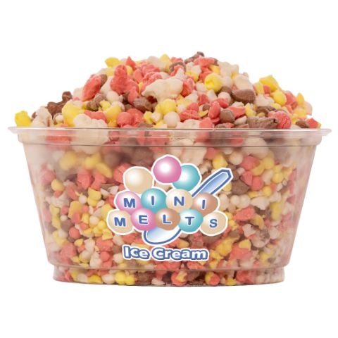 slide 1 of 1, Mini Melts Ice Cream Banana Split, 2.5 oz