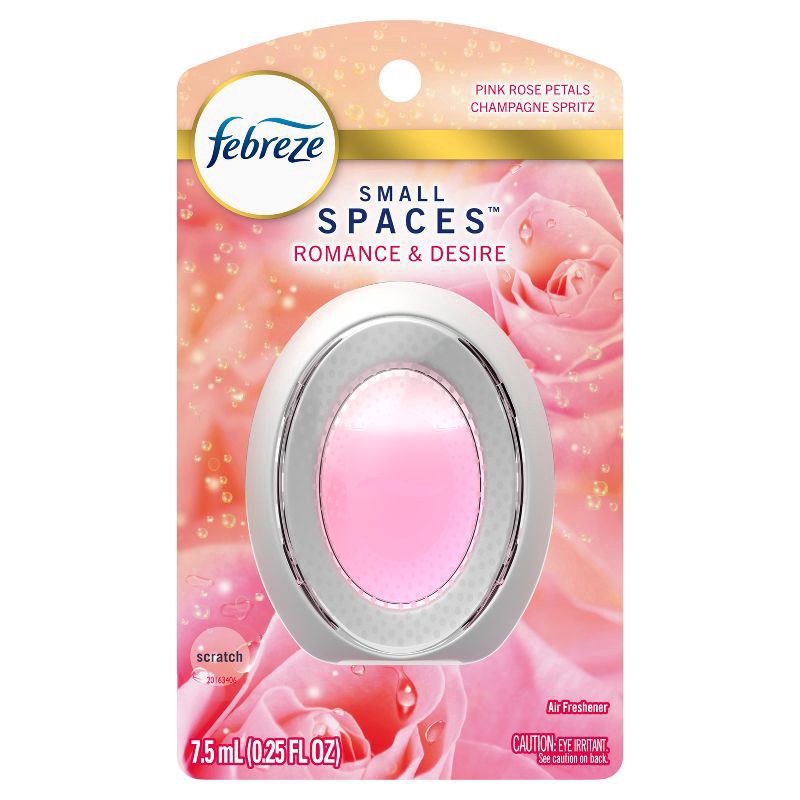 slide 3 of 13, Febreze Small Spaces Air Freshener Romance & Desire - 0.25 fl oz, 0.25 fl oz