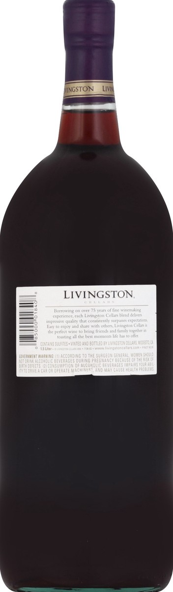 slide 3 of 3, Livingston Pinot Noir 1.5 l, 1.50 liter