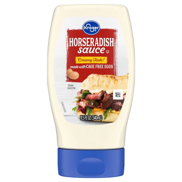 slide 1 of 1, Kroger Horseradish Sauce, 11.5 fl oz