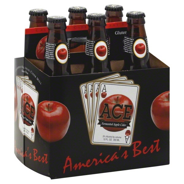 slide 1 of 1, Ace America's Best Apple Cider, 6 ct; 12 fl oz