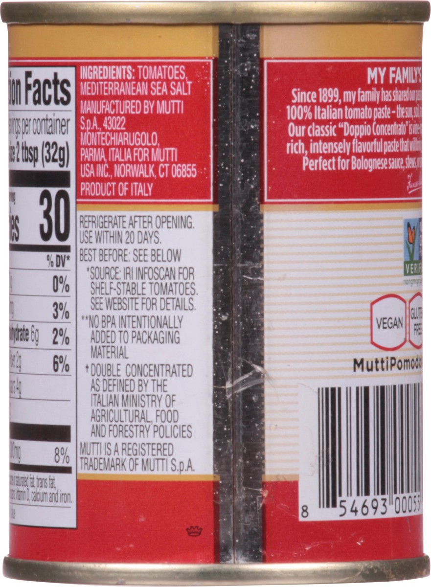 slide 14 of 14, Mutti Double Concentrated Tomato Paste 4.9 oz, 4.9 oz