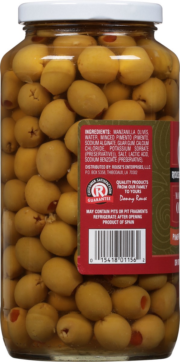 slide 11 of 11, Rouses Markets Stuffed Pimento Manzanilla Olives 20 oz, 20 oz