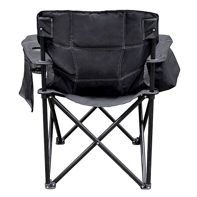 slide 2 of 4, Caravan Sports Elite Quad Folding Chair - Black, 1 ct