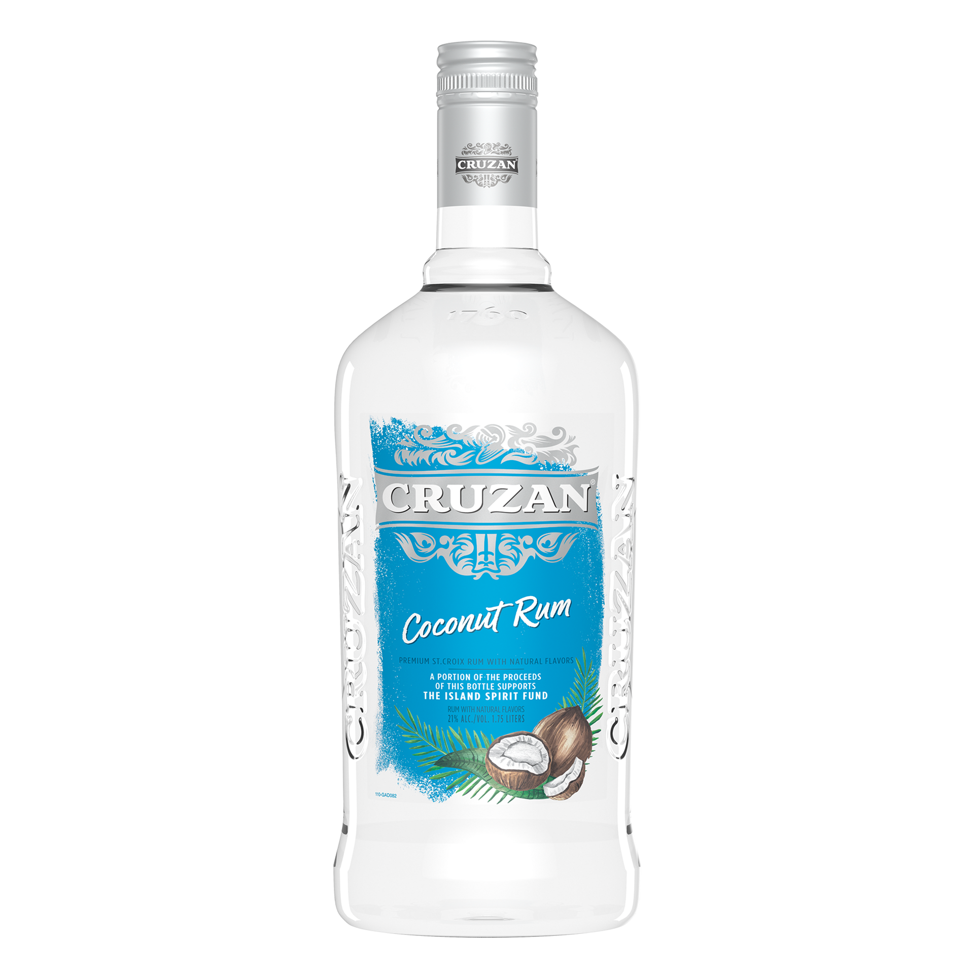 slide 2 of 2, Cruzan Coconut Flavored Rum 1.75 L, 1.75 liter