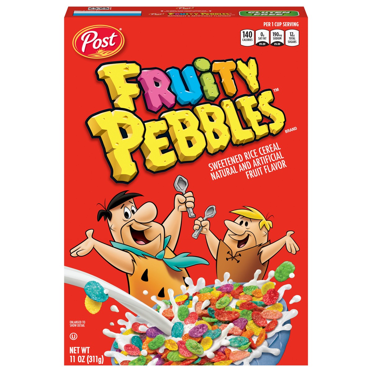 slide 1 of 5, Post Fruity PEBBLES Cereal, 11 OZ Box, 11 oz