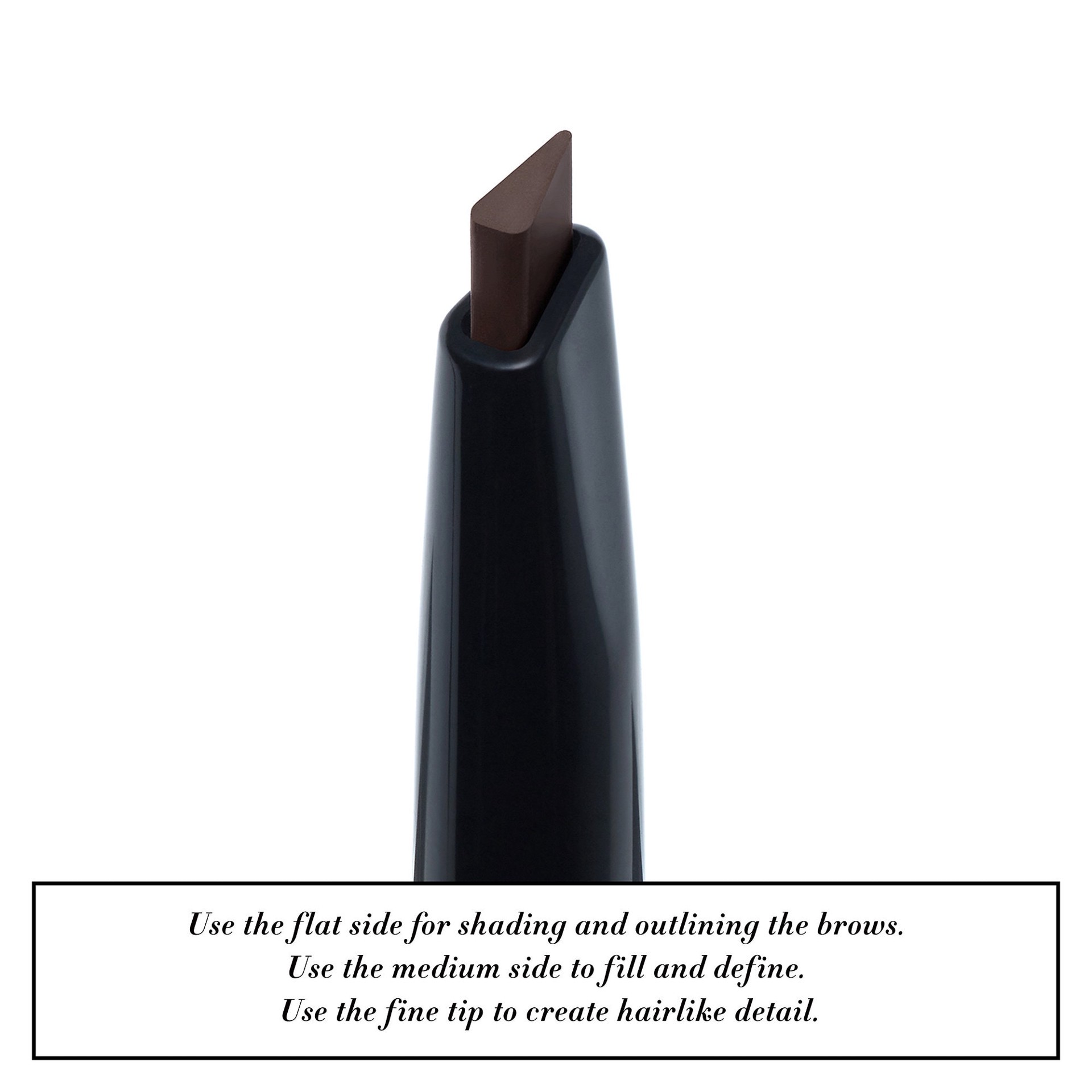 slide 5 of 5, Anastasia Beverly Hills Brow Definer 3-in-1 Triangle Tip Medium Brown, 0.007 oz/ 0.2 gram