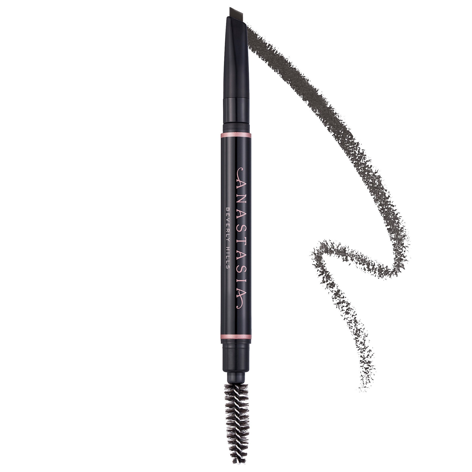 slide 1 of 5, Anastasia Beverly Hills Brow Definer 3-in-1 Triangle Tip Medium Brown, 0.007 oz/ 0.2 gram