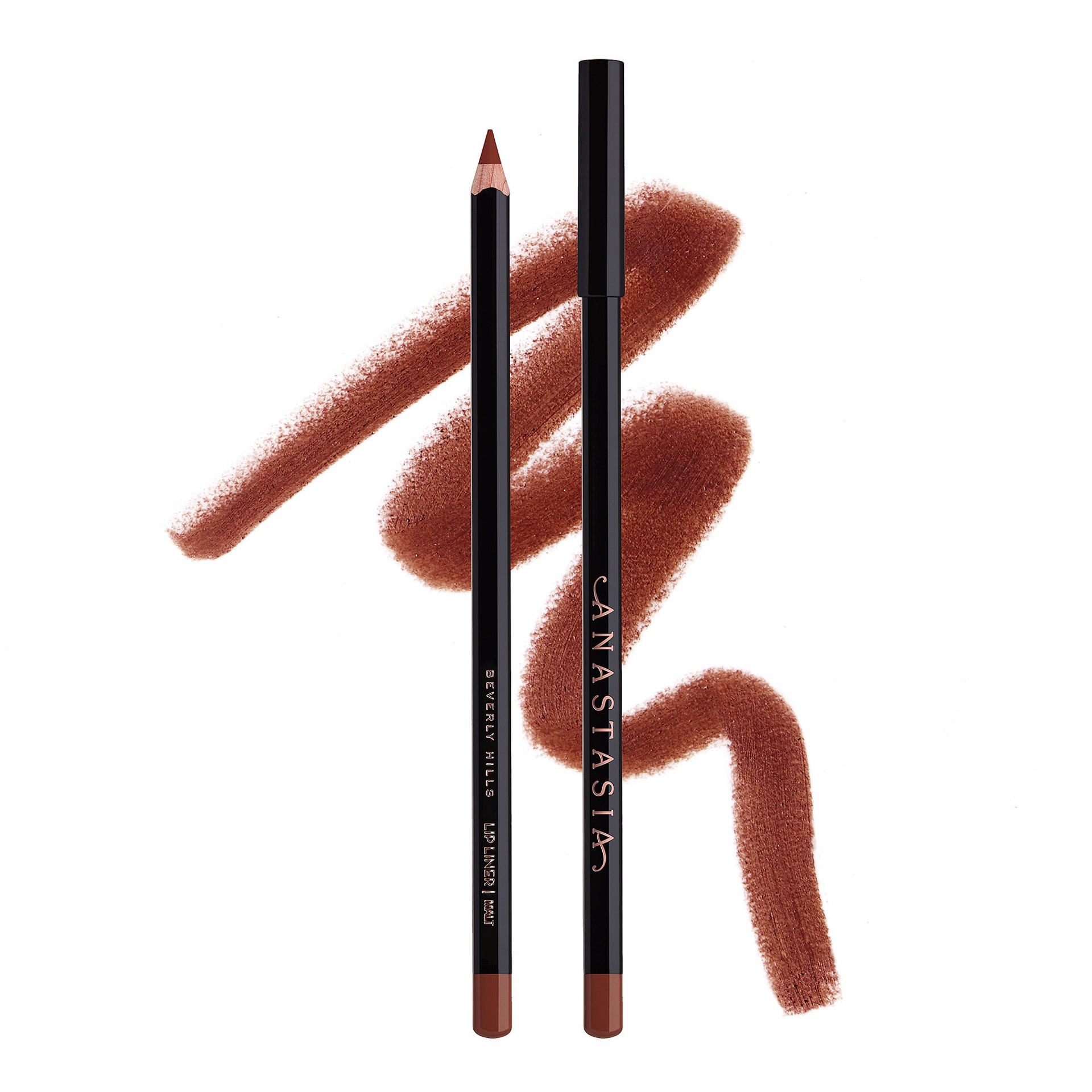 slide 2 of 8, Anastasia Beverly Hills Velvety-Matte Precision Shaping Lip Liner Malt, 