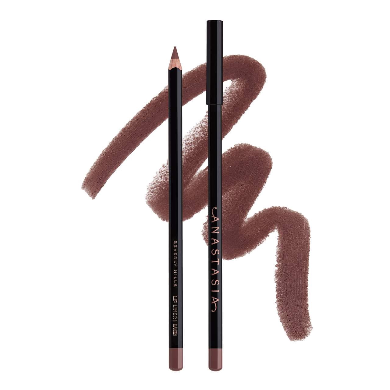 slide 2 of 8, Anastasia Beverly Hills Velvety-Matte Precision Shaping Lip Liner Raisin, 