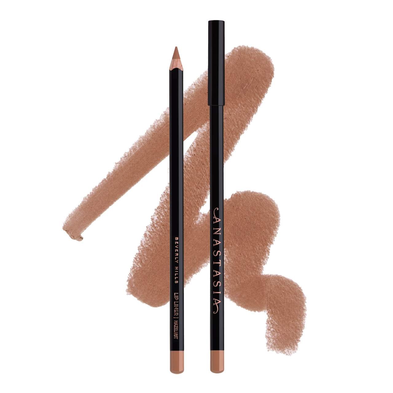 slide 2 of 8, Anastasia Beverly Hills Velvety-Matte Precision Shaping Lip Liner Hazelnut, 