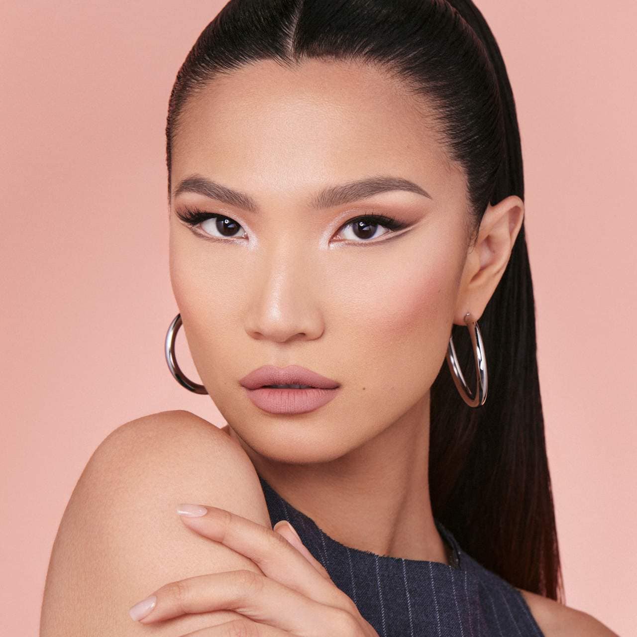 slide 3 of 20, Anastasia Beverly Hills Lip Velvet Liquid Lipstick Peachy Nude, 