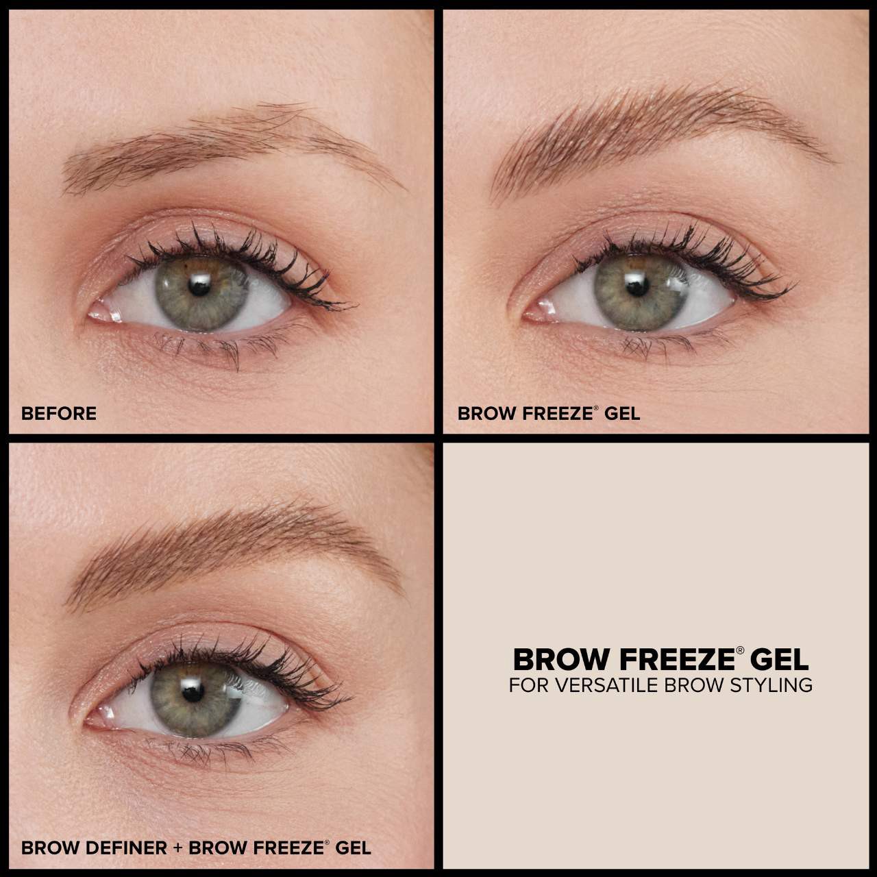 slide 4 of 12, Anastasia Beverly Hills Mini Brow Freeze Gel Clear, 0.15 oz / 4.5 ml