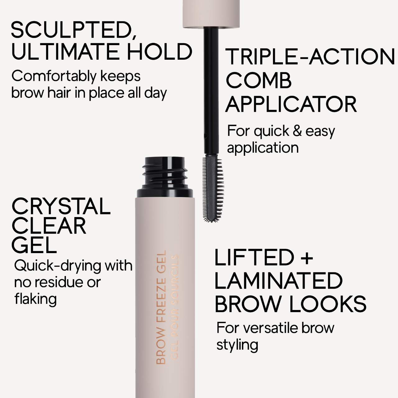 slide 10 of 12, Anastasia Beverly Hills Mini Brow Freeze Gel Clear, 0.15 oz / 4.5 ml