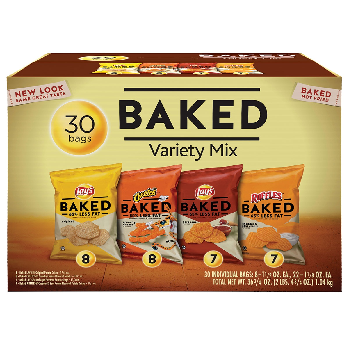 slide 1 of 2, Frito Lay Baked Variety Pack, 