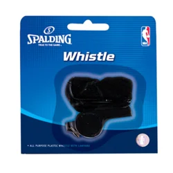 Spalding Plastic Whistle With Lanyard